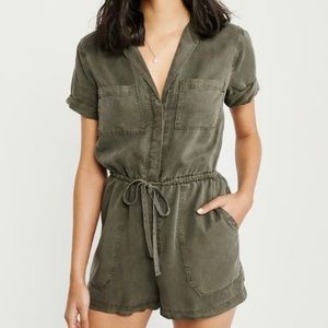Abercrombie Army Inspired Romper